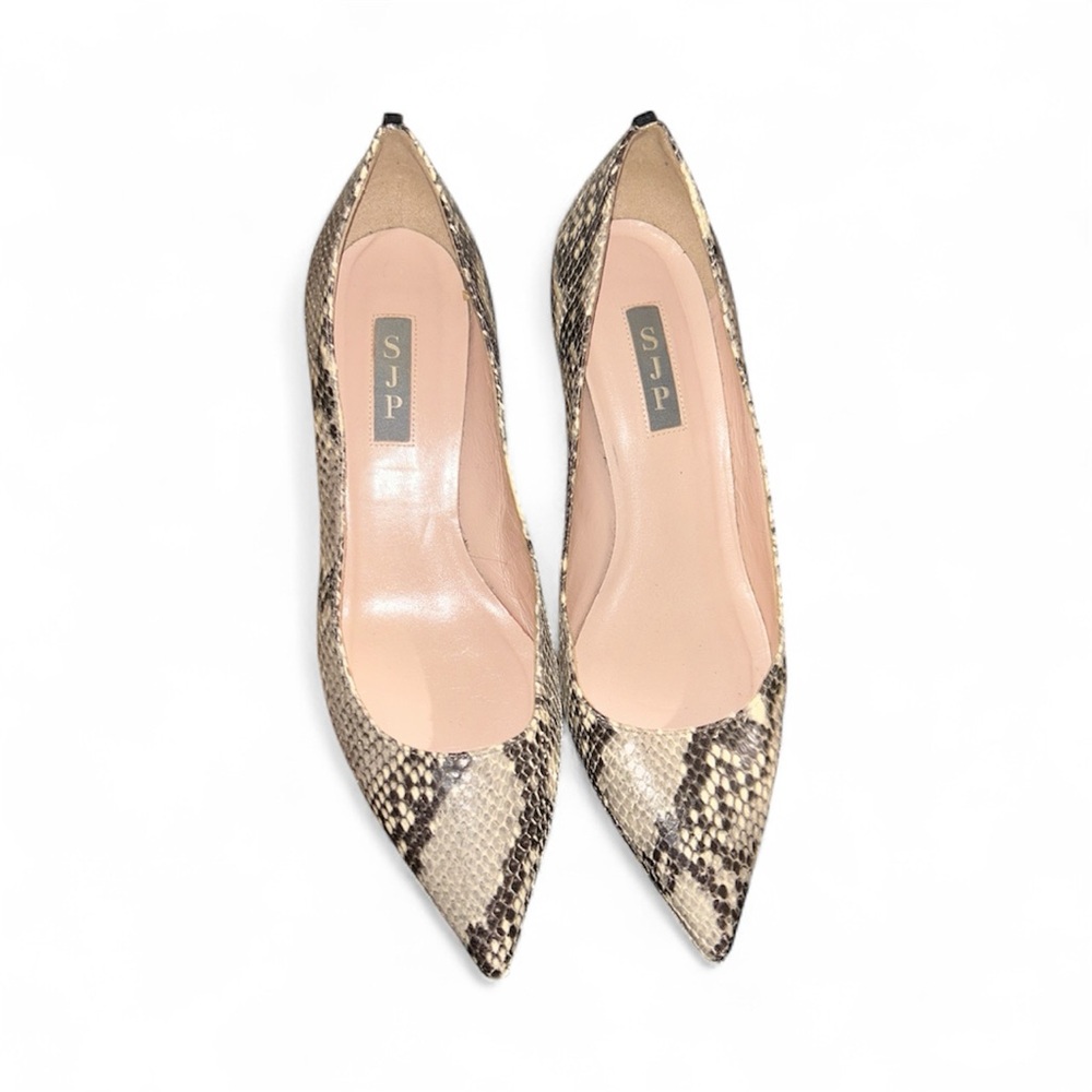 SJP Women’s Genuine Leather Shoes Vero Cuoio Made in Italy Size